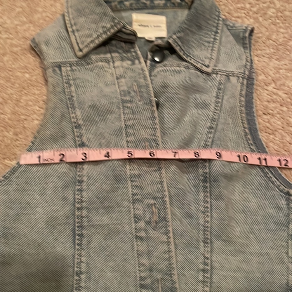 Silence + Noise Jeans Vest - Picture 9 of 10